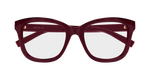 BURGUNDY / TRANSPARENT