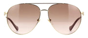 GUCCI GG1088S 002 Aviator Sunglasses with Chains