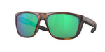 900209 - Matte Tortoise / Green Mirror