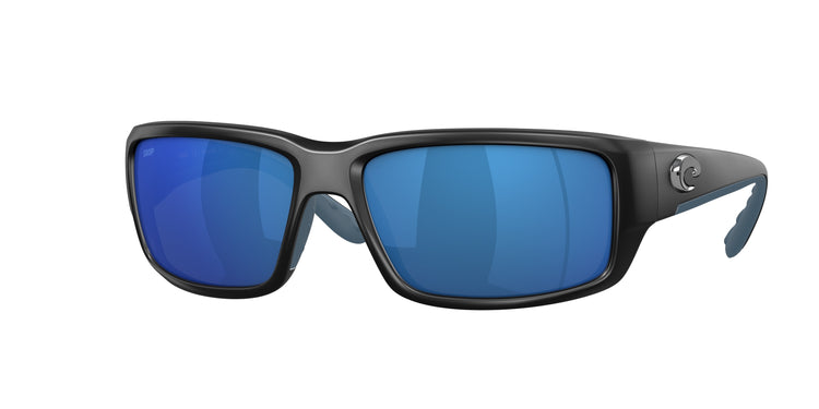 900616 - Matte Black / Blue Mirror