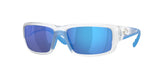 900679 - Matte Clear / Blue Mirror