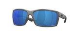 900714 - Matte Gray / Blue Mirror
