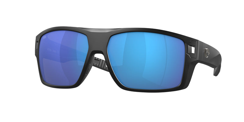 903401 - Matte Black / Blue Mirror