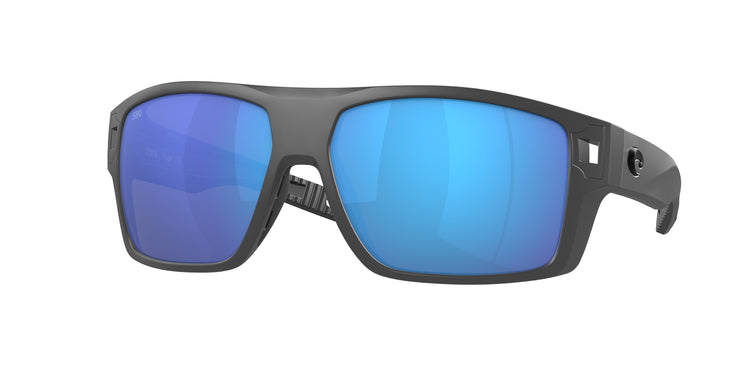 903407 - Matte Gray / Blue Mirror