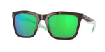 903709 - Shiny Tortoise/White/Seafoam Crystal / Green Mirror