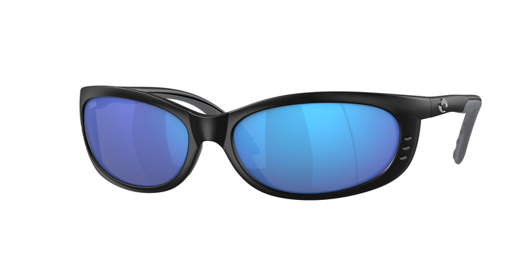 905810 - Matte Black / Blue Mirror
