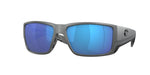 907809 - Matte Gray / Blue Mirror