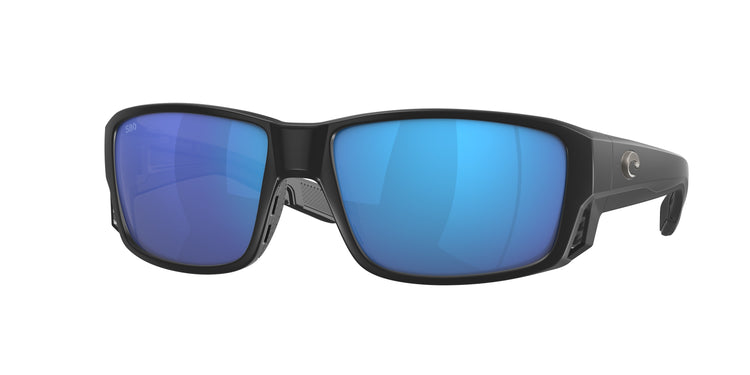 910501 - Matte Black / Blue Mirror