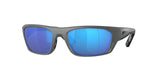 911507 - Matte Gray / Blue Mirror