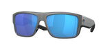911607 - Matte Gray / Blue Mirror