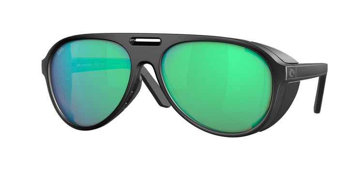 911702 - Matte Black / Green Mirror