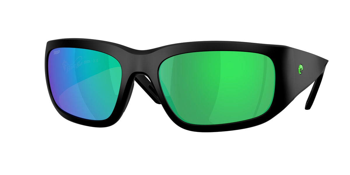 913903 - Matte Black / Green Mirror