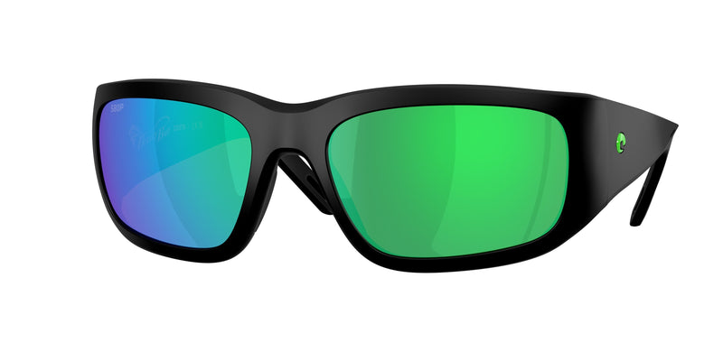 913903 - Matte Black / Green Mirror