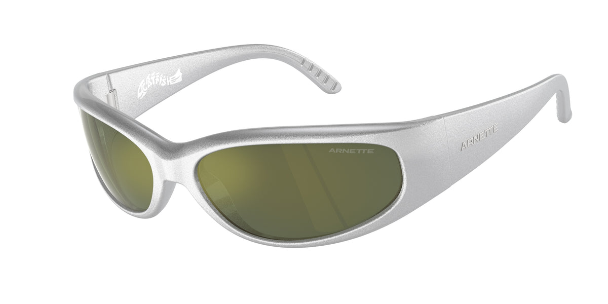 28676R - Metallic Silver / Dark Green Mirror Petrol