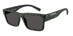 297187 - Matte Black/Gekko Green Splatter / Dark Grey