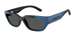 297587 - Matte Black Gradient Blue / Dark Grey