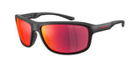 29006Q - Matte Recycled Black / Red/Yellow Mirror