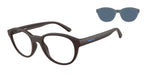 30271W - Matte Chocolate / Clear