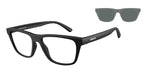 27581W - Matte Black / Clear