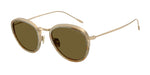 630073 - Matte Pale Gold / Dark Brown