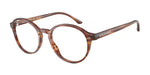 6162 - Striped Brown / Demo Lens