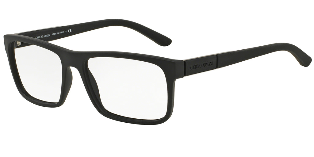 5063 - Black Rubber / Demo Lens