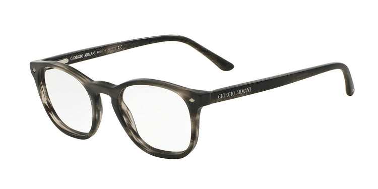 5403 - Striped Matte Grey / Demo Lens