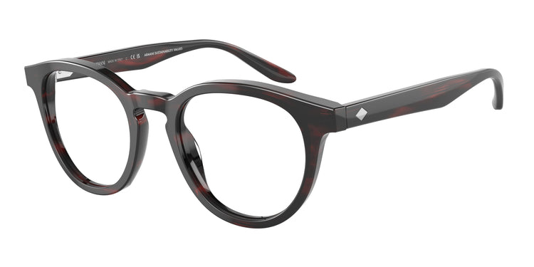 5963 - Striped Brown / Demo Lens