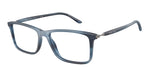 6165 - Matte Stripped Blue / Demo Lens