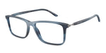 6165 - Matte Stripped Blue / Demo Lens