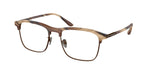 6065 - Matte Brown Horn / Transparent