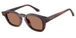 639273 - Brushed Red / Brown