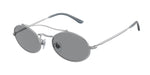 304502 - Matte Silver / Transparent