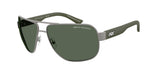 600371 - Matte Gunmetal / Dark Green