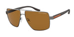 600383 - Matte Gunmetal / Polar Brown