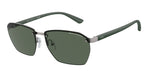 600371 - Matte Gunmetal / Dark Green
