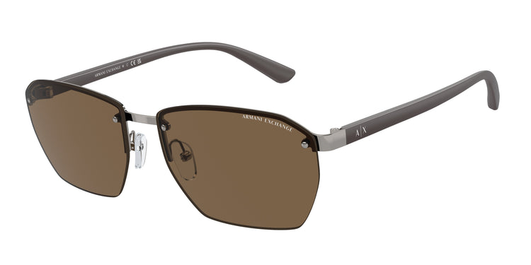 608573 - Shiny Gunmetal / Dark Brown