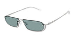 60209C - Matte Silver / Light Blue Mirror Silver Int
