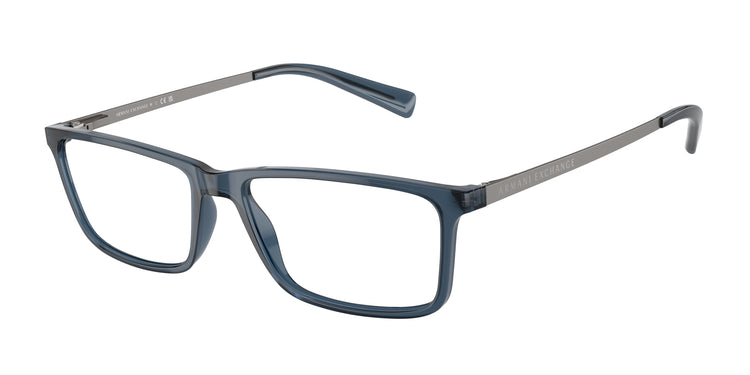 8238 - Transparent Blue / Demo Lens