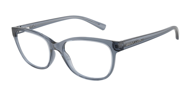 8410 - Shiny Transparent Blue / Demo Lens