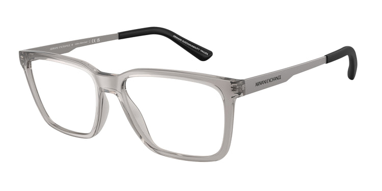 8239 - Shiny Transparent Grey / Demo Lens