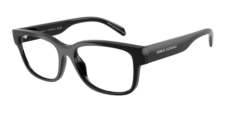 8158 - Shiny Black / Demo Lens