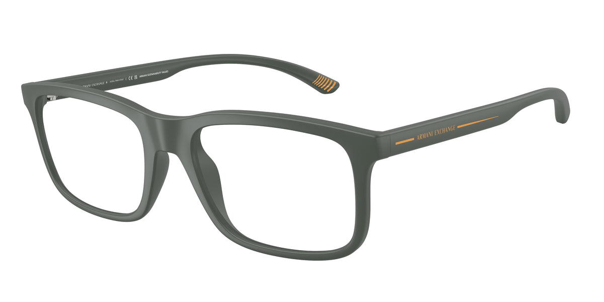 8377 - Matte Dark Green / Demo Lens