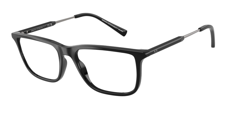 8158 - Shiny Black / Demo Lens