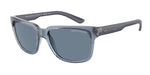 82782V - Shiny Transparent Blue / Dark Blue Polarized