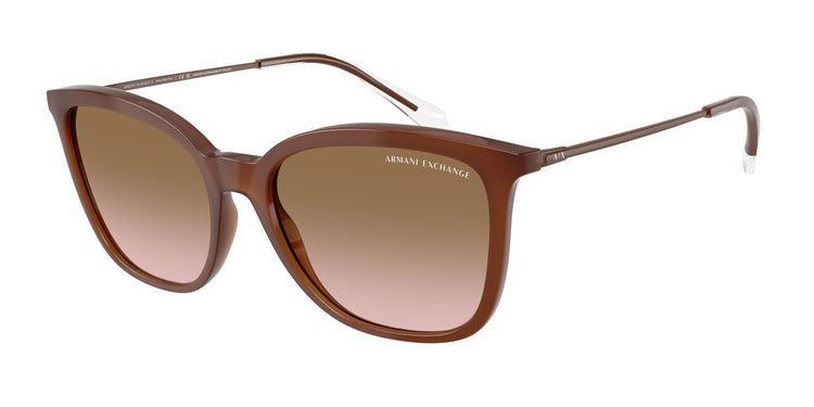 836511 - Opalescent Dark Brown / Pink Gradient Grey