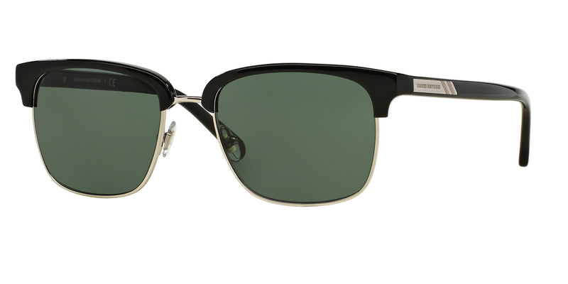 600071 - Gold/Black / Solid Green