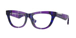 4113 - Check Violet / Transparent
