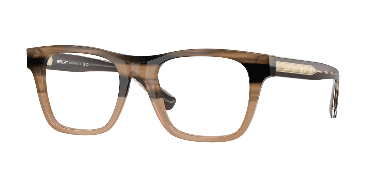 4207 - Striped Beige / Demo Lens