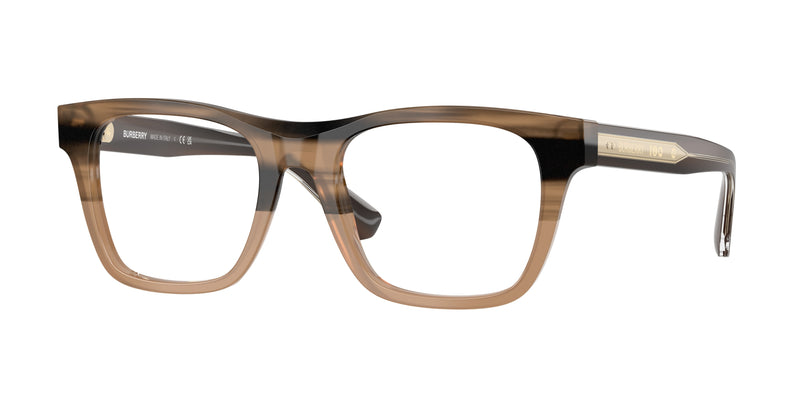 4207 - Striped Beige / Demo Lens